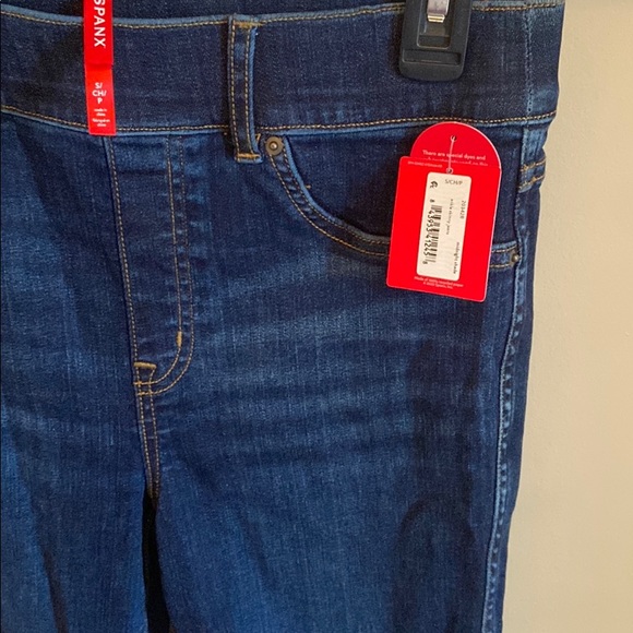 SPANX ankle skinny Jean midnight shade small - Picture 3 of 6